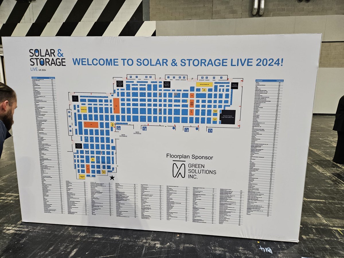 SpiritExecutiv1's tweet image. Solar and Storage Live
Luke and Steve got to meet those with energy innovations pushing for a world run by clean resources. There were 500 exhibitors to explore - such as solar solutions systems, Statkraft etc as well as RSK and Pegasus, however they just missed Gordon Buchan