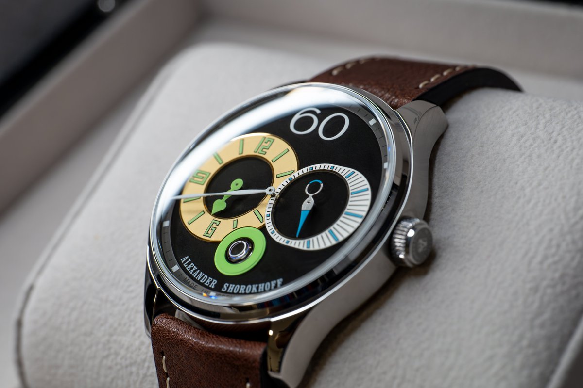 A_Shorokhoff's tweet image. AUTOMATIC REGULATOR - THE WATCH THAT BREAKS ALL THE RULES! 

More info here: alexander-shorokhoff.com/en/boutique/re…

#alexandershorokhoff #regulator #automatic #onewheee #artonthewrist #madeingermany #news 

Pic: Viktor Mullin