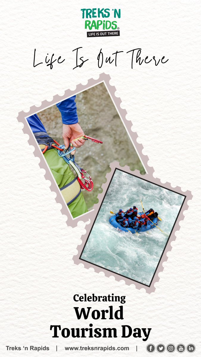 treksnrapids's tweet photo. Treks 'n Rapids wishes you a Happy World Tourism Day!

#WorldTourismDay #LifeIsOutThere https://t.co/YNgkd9EEbz