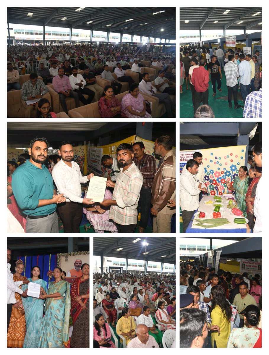 ગુજરાત સરકાર દ્વારા ગરીબી નિવારણ કાર્યક્રમ અંતર્ગત જિલ્લા કક્ષાના ગરીબ કલ્યાણ મેળાનુ ગોંડલમાં આયોજન કરવામા આવ્યું. જેમાં ગોંડલ તાલુકા ના તમામ સ્ટાફ અને લાભાર્થી ઓ હજાર રહ્યા હતા.<a href="/DDORAJKOT1/">District Panchayat Rajkot</a> <a href="/MgnregaR/">Mgnrega Rjpm</a> <a href="/CollectorRjt/">Collector Rajkot</a> <a href="/MGNREGAGujarat/">Gujarat MGNREGA</a> <a href="/RaghavjiPatel/">Raghavji Patel</a> <a href="/kunvarjihalpati/">Kunvarji Halpati</a>