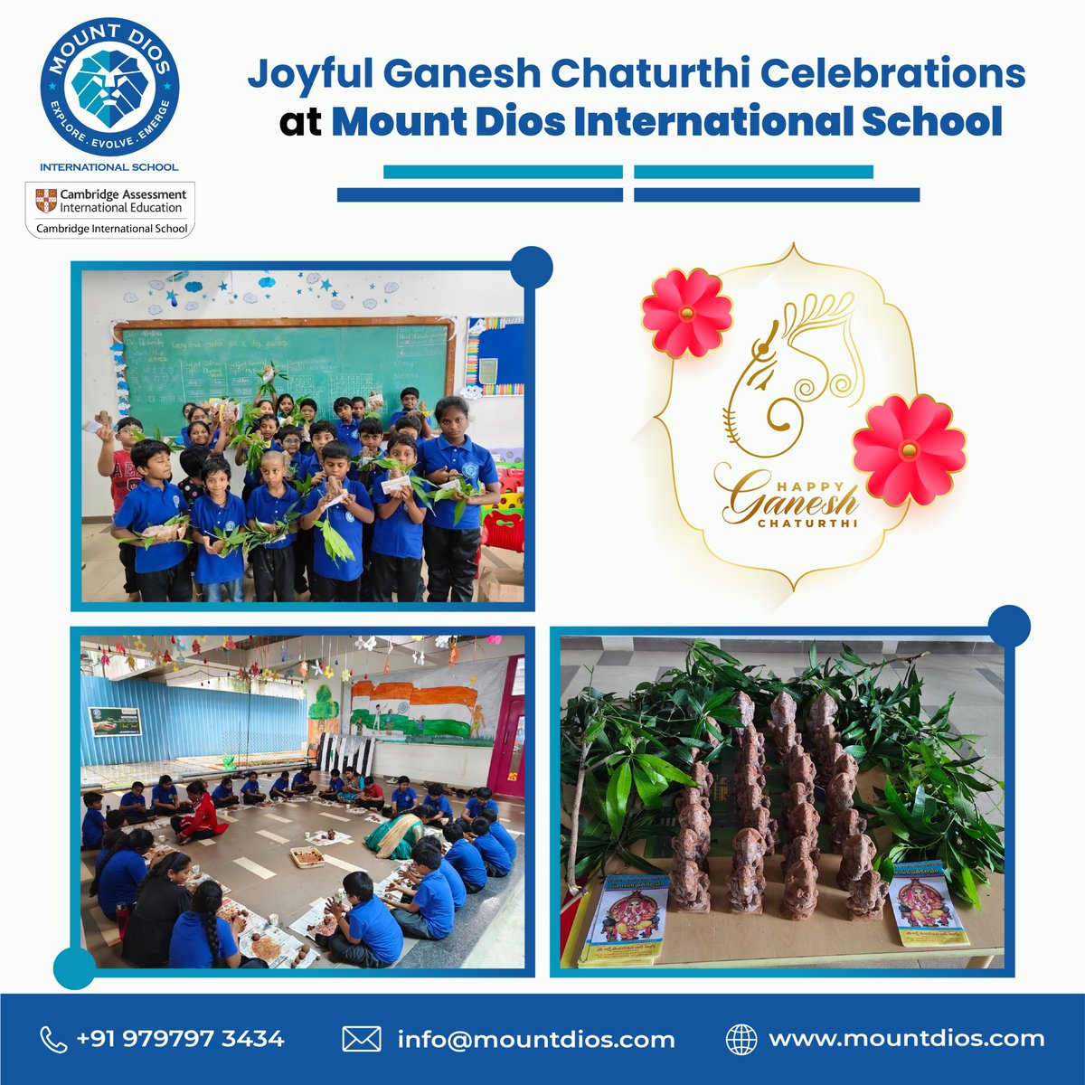 Joyful Ganesh Chaturthi Celebrations at Mount Dios
#ganeshchaturthi #MDIS