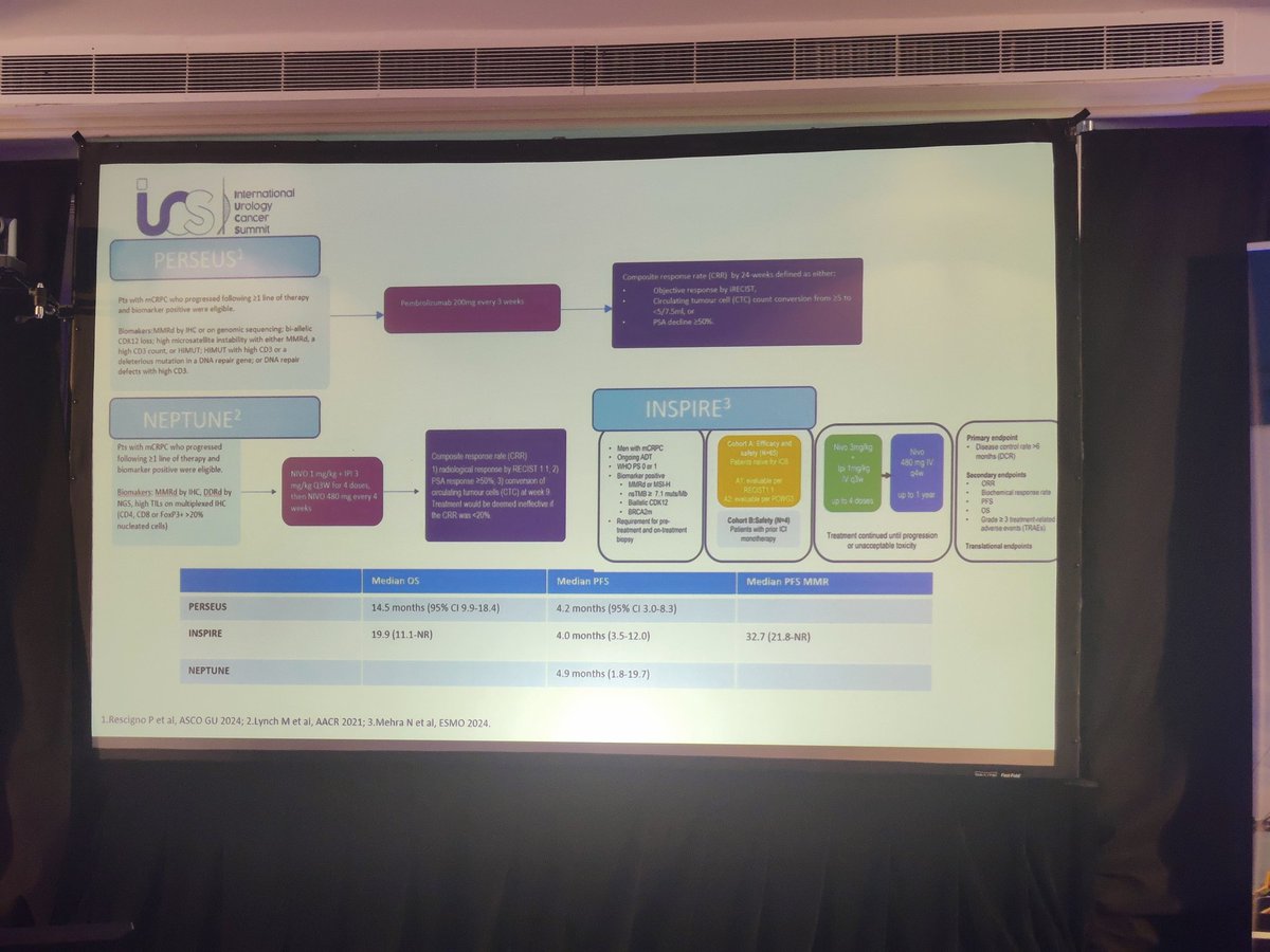 <a href="/PasqualeRes/">Pasquale Rescigno</a> delivering an insightful presentation on #PCa at #IUCS24 in #Portsmouth, exploring the intricate micro and macro world of biomarkers.  
Are we on the brink of utilizing composite biomarker signatures to tailor personalized treatments for our patients? <a href="/OncoAlert/">OncoAlert</a>