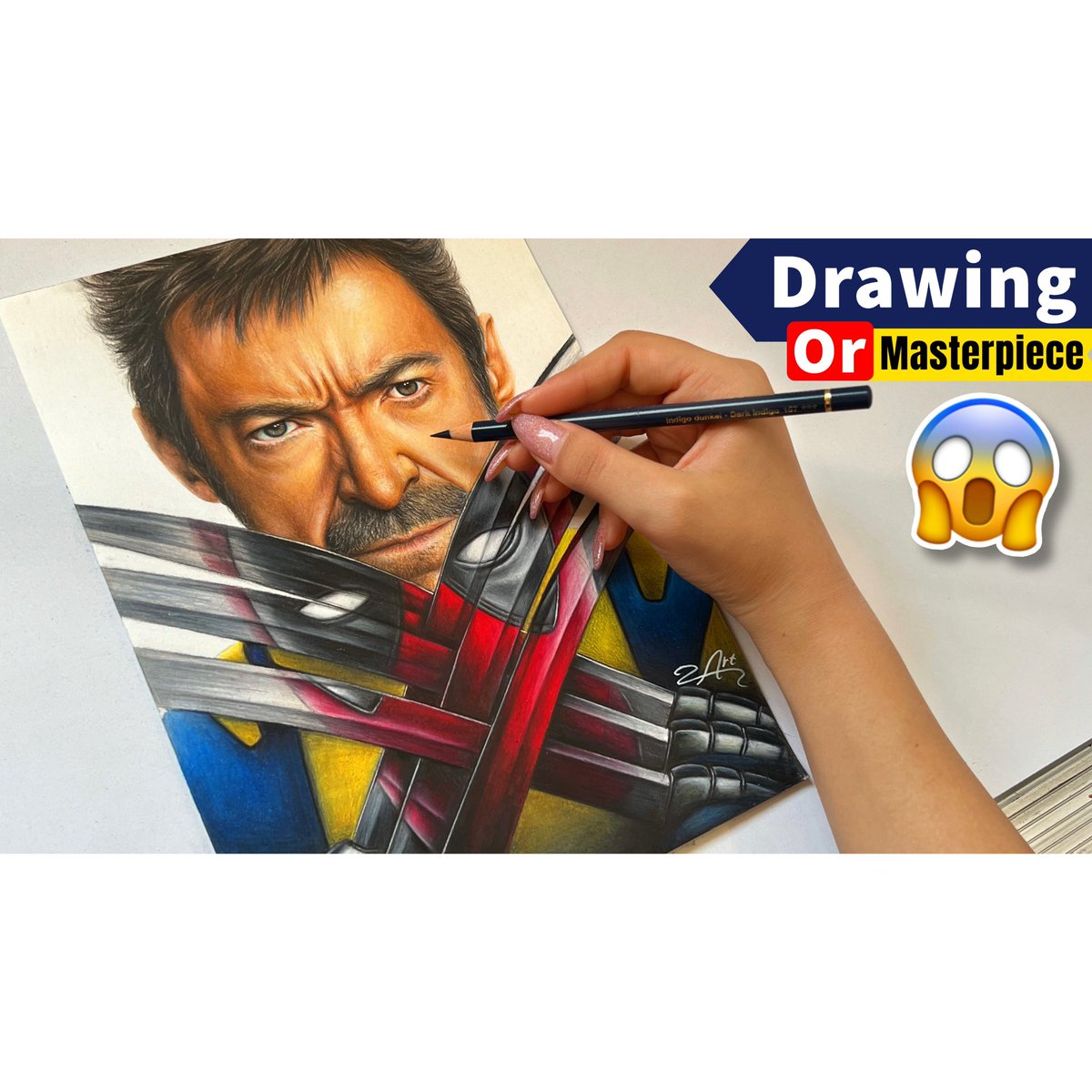 Drawing wolverine &amp; Deadpool 

0 to 100 
Watch from here 👉🏼youtu.be/qY0dZ1Gj9YQ?si…

<a href="/deadpoolmovie/">Deadpool Movie</a> <a href="/Deadpool/">Deadpool</a> 
#DeadpoolAndWolverine #Deadpool #Wolverine #Marvel #MarvelStudios #deadpool3 #drawing #art #HUGHJACKMAN #ryanreynolds