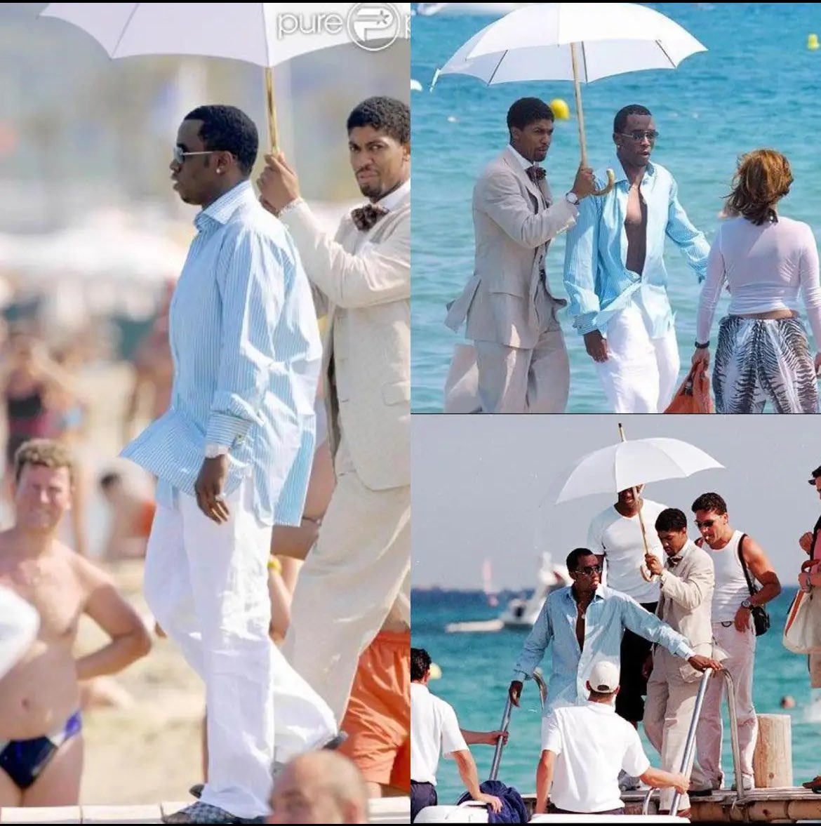 Mannn I just know Fonzworth Bentley has some stories about the Diddler. Walking behind him all those years holding that umbrella 😭