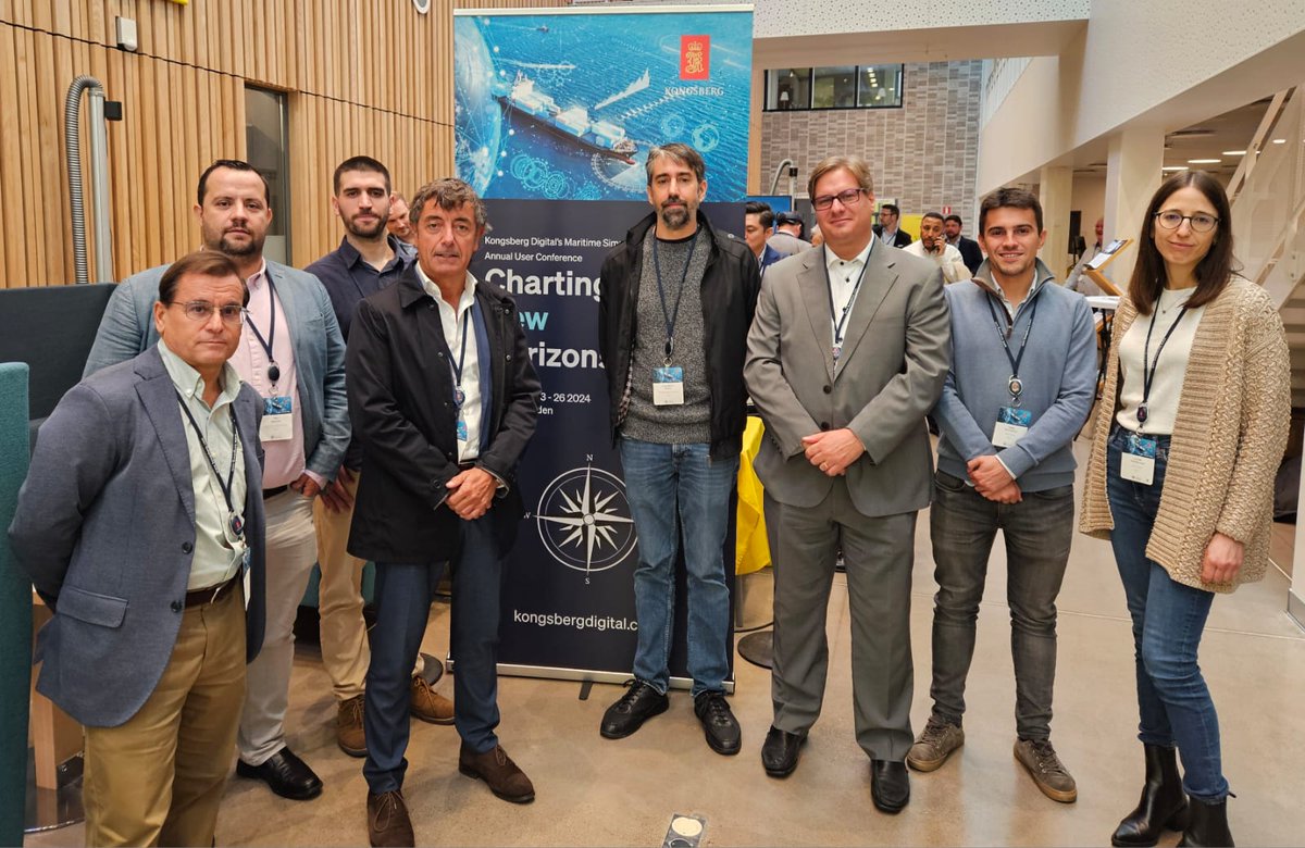 Siport21's tweet image. 🌟 Exciting Times at the @KOGMaritime User Conference! 🌟
We had an incredible experience attending the conf, where we had the opportunity to share our journey with our new provider. 
A big thank you to @Simrad  for putting together such a fantastic event. #maritimesimulation