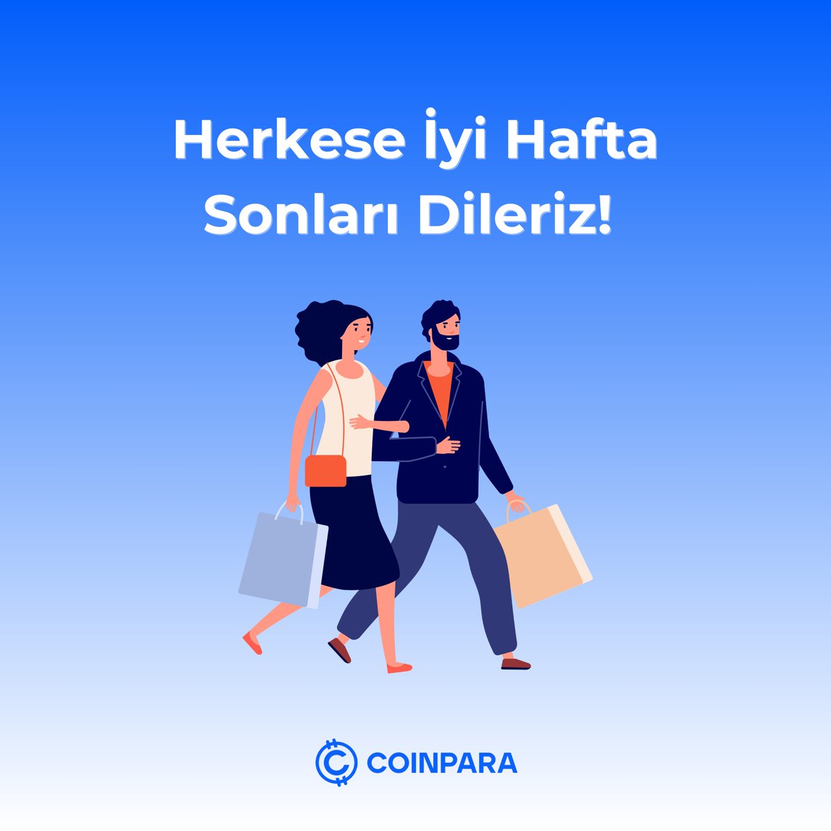 İyi hafta sonları! 🎉

Coinpara ekibi olarak herkese sevdikleriyle beraber mutlu hafta sonları dileriz! ☀️