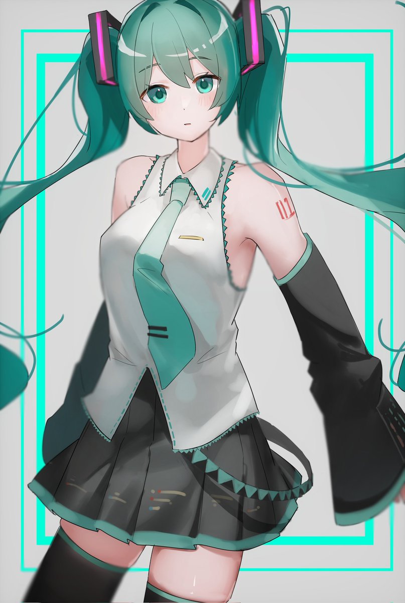 ミクさん YY
 #初音ミク  #お絵描き
