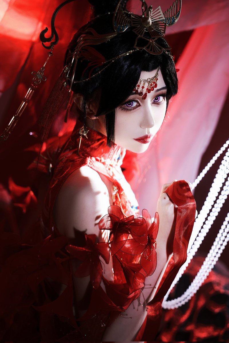Eclipsa0610's tweet photo. #NARAKABLADEPOINT  #cosplay #cos #永劫无间 #宁红夜 #永劫无间宁红夜 #Viperning https://t.co/dkOoIsaoi0
