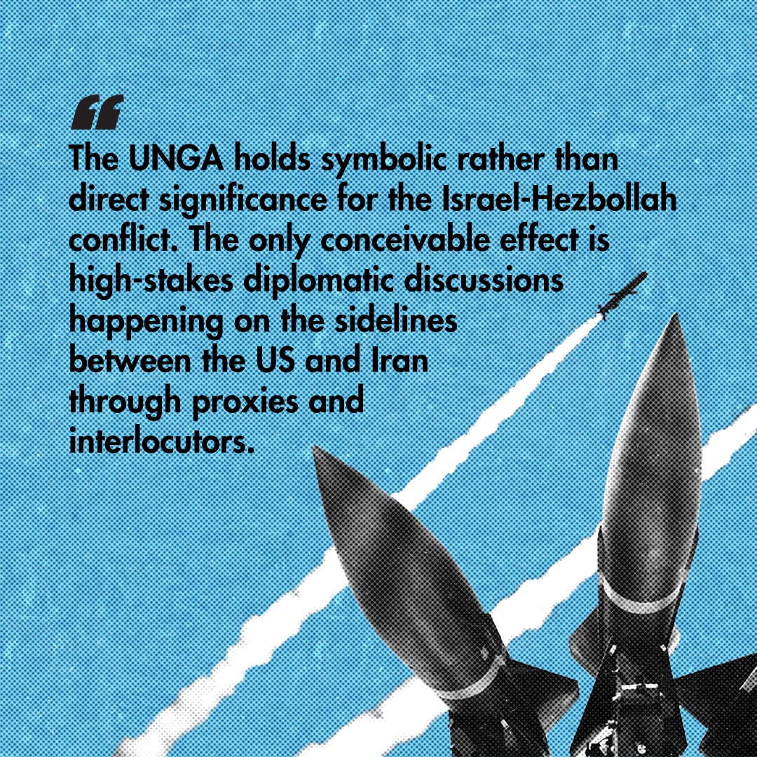 Badilmedia's tweet image. Our Director of Policy, @sami_halabi, contributed to ISPI&apos;s MED this week with key insights and analysis on the impact of the Israeli wars on Lebanon and Gaza at the UN General Assembly. 

#PolicyAnalysis #Lebanon #Gaza #UNGA