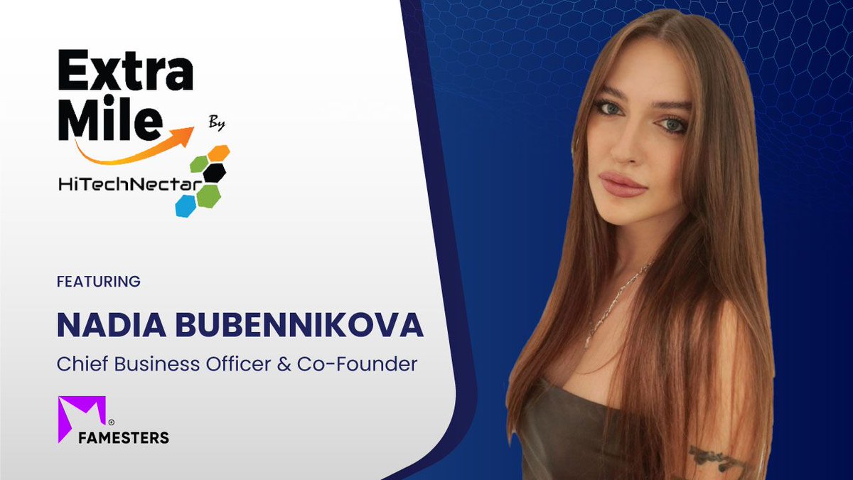 hitechnectar's tweet image. Want to master influencer marketing? 💥

Tune in to our #ExtraMile interview with Nadia Bubennikova, Co-founder of @famestersagency  - Influencer Marketing Agency. 

Learn their A-Z approach and how they craft winning campaigns.

Tap here: bit.ly/4dlEqi7

#HiTechNectar