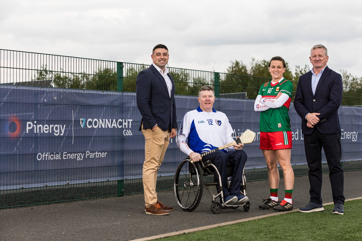 Pinergy's tweet photo. Pinergy announced as Official Energy Partner of @ConnachtGAA  and commits to reducing energy consumption and costs for Connacht GAA Clubs and County Boards across the province.

Full article here https://t.co/RcEZPZ8lPt

#PoweringEnergyTransition #Sustainability https://t.co/x4paEa7IBK