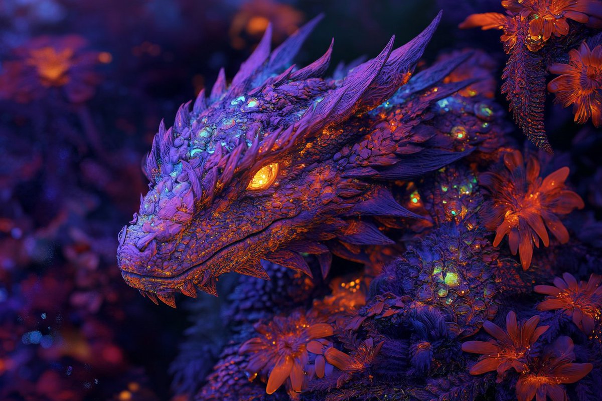 LudovicCreator's tweet photo. 🎨XENOFLORA🎨

Base prompt :

A Xenoflora Portrait of [SUBJECT] composed entirely of otherworldly plants and flowers. Imagine bioluminescent petals, strange textures, and colors never seen on Earth, using [COLOR1] and [COLOR2] as your primary hues

Check ALTS https://t.co/n8gt1F7YIz