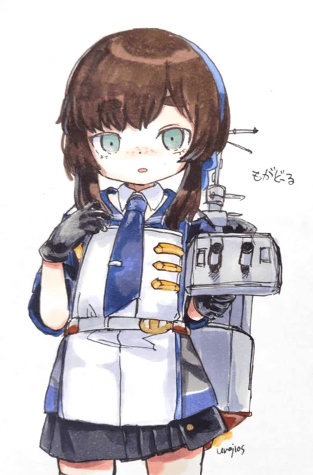>新イベでモガドールというフランス艦が人気なので、よければお願いしますくちくかんだね#odaibako_urajios  