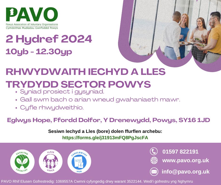 PowysConnectors's tweet image. Please note that there has been a change of venue for this event due to road closures, the event will now be held at Hope Church in Newtown:
2 Hydref / October 2024, 10:00 - 12:30
Hope Church, Dolfor Road, Newtown, Powys, SY16 1JD

Booking link: forms.gle/o96w83U7rocXEV…