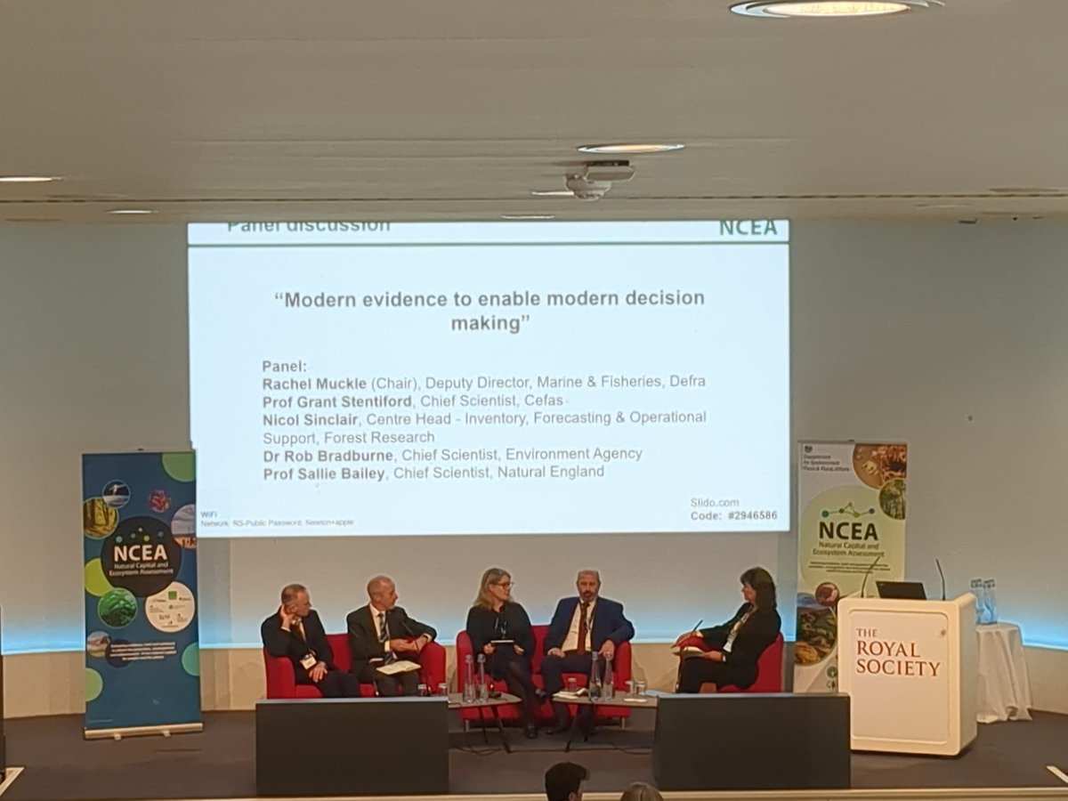 More of my excellent week focussed on #NaturalCapital (both #terrestrial and #marine): I attended a Natural Capital Ecosystem Assessment (NCEA) stakeholder event panel discussion highlighting the need for ‘Ambitious urgency’ for nature (SB)