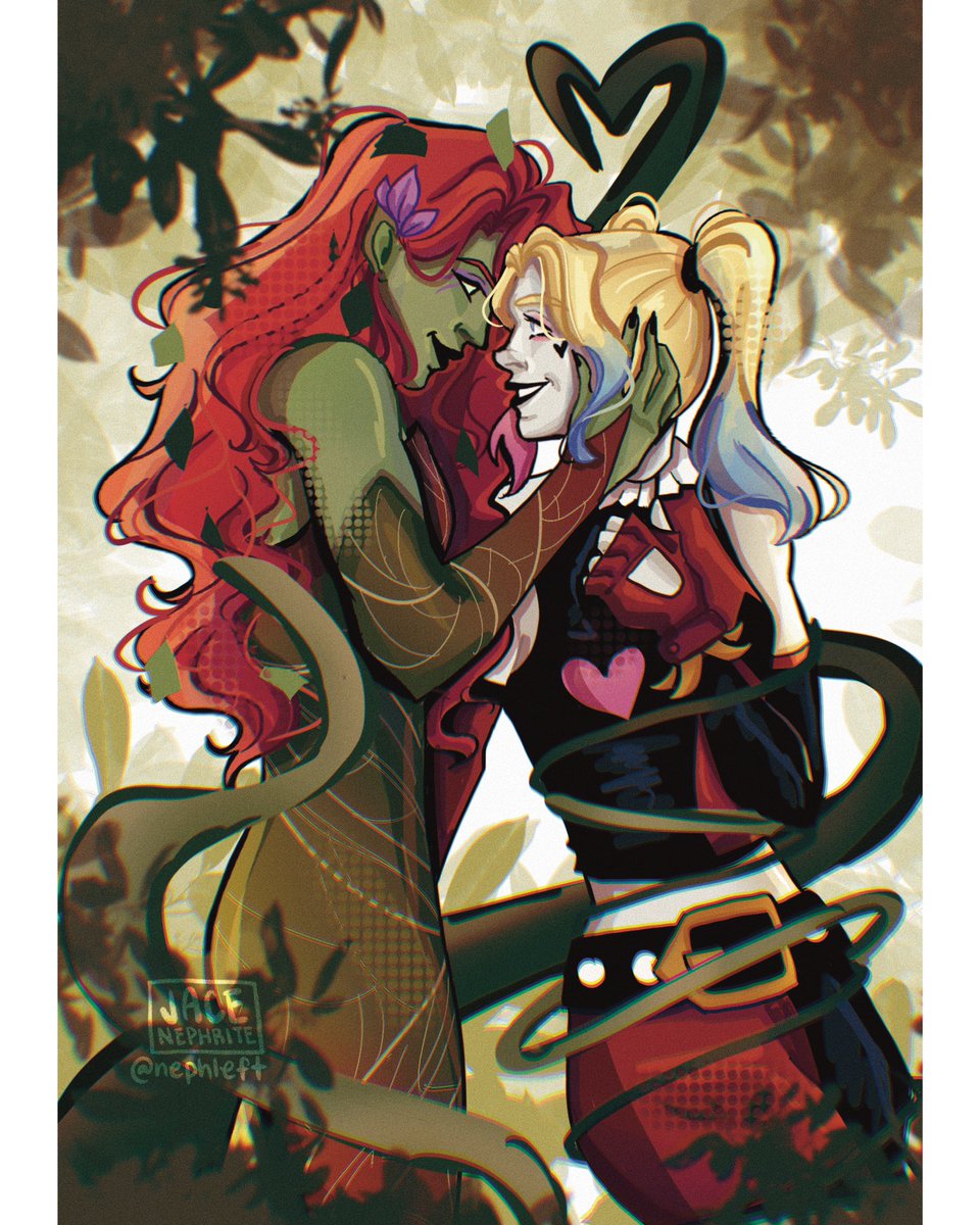 nephleft's tweet photo. i also want a plant goddess gf so she can tie me up w her plants and

#harlivy #poisonivy #harleyquinn #dc #dcfanart @DCOfficial https://t.co/otLpLL8vG3