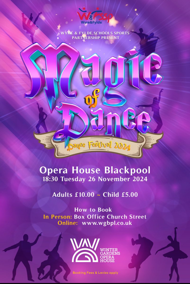 The first event of the year for our Dance Team will soon be underway and we already can’t wait to see them take to the stage. Tickets go on sale via the Winter Gardens in Tues 1st October

<a href="/HodgsonAcademy/">Hodgson Academy</a> <a href="/WyreandFyldeSGO/">Wyre & Fylde School Sports Partnership</a>