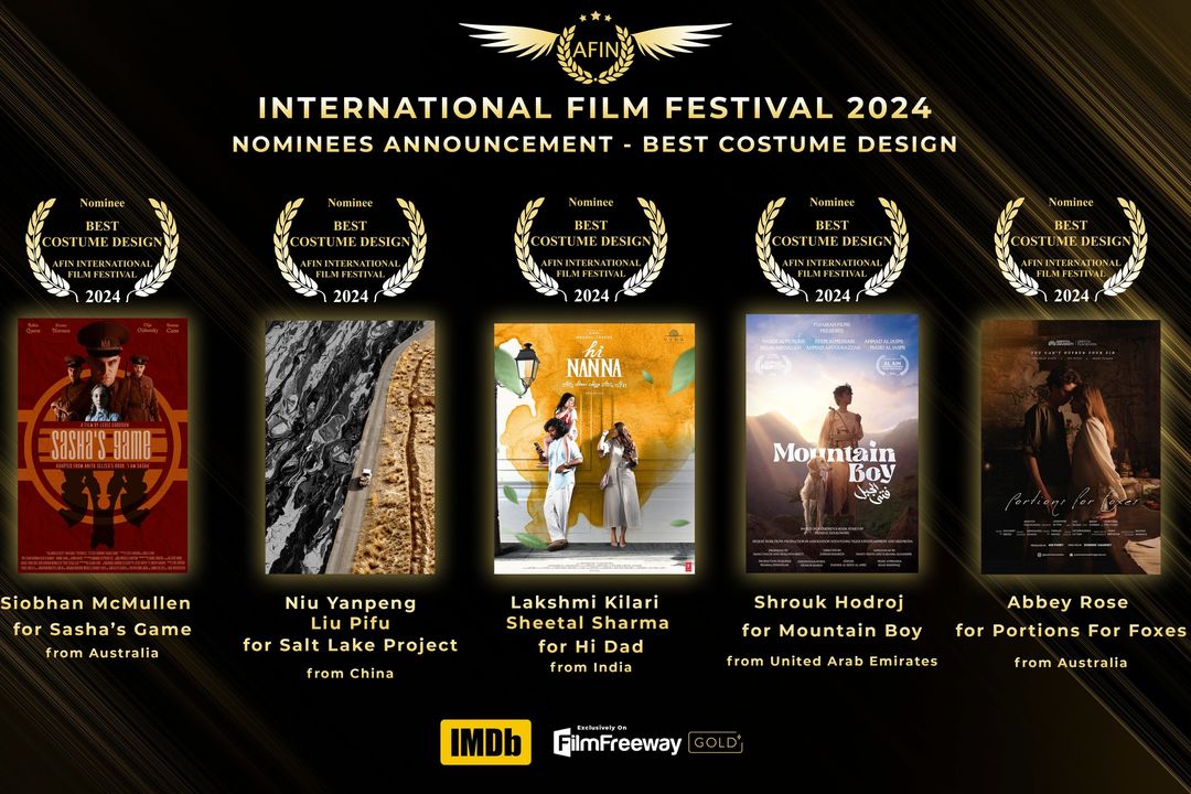 HiNanna_Movie's tweet photo. AFIN International Film Festival Nominations 2024

Our #HiNanna (#HiDad) nominated in 4 categories 

#AFINInternationalFilmFestival
#AFINFilmFestival https://t.co/2mHTapZNBl