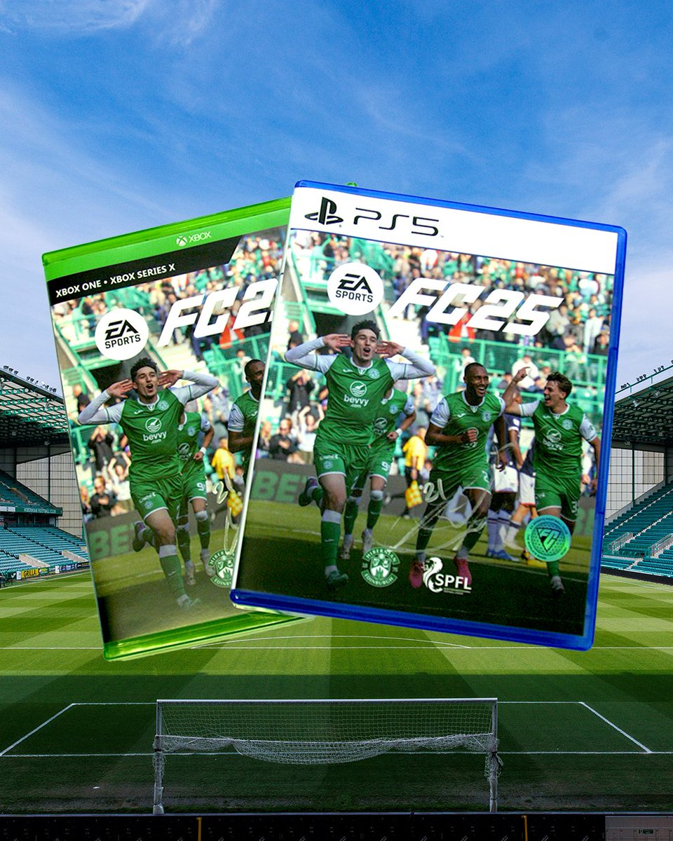 COMPETITION TIME! 📢

Celebrating the launch of #FC25, we are giving away signed Hibernian FC copies on both Xbox and Playstation! 🎮

Simply like, retweet and reply “Xbox” or “PS5” to enter, good luck! 🤞