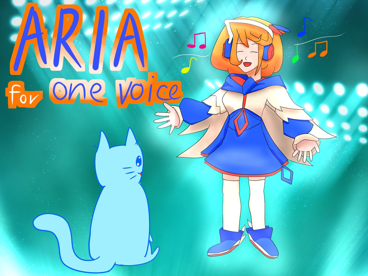 tunegoro's tweet photo. これはOne VoiceのAriaちゃんのファンアート！
Tsuneko Apple内に登場させたくて描きました

One Voiceはペイントソフト上で遊べる最高に楽しいゲームなのでつねこ大好きにゃ
https://t.co/7h4g8mrB7t
@pixel_drake @zzzablo https://t.co/ZKzcv52Fwt