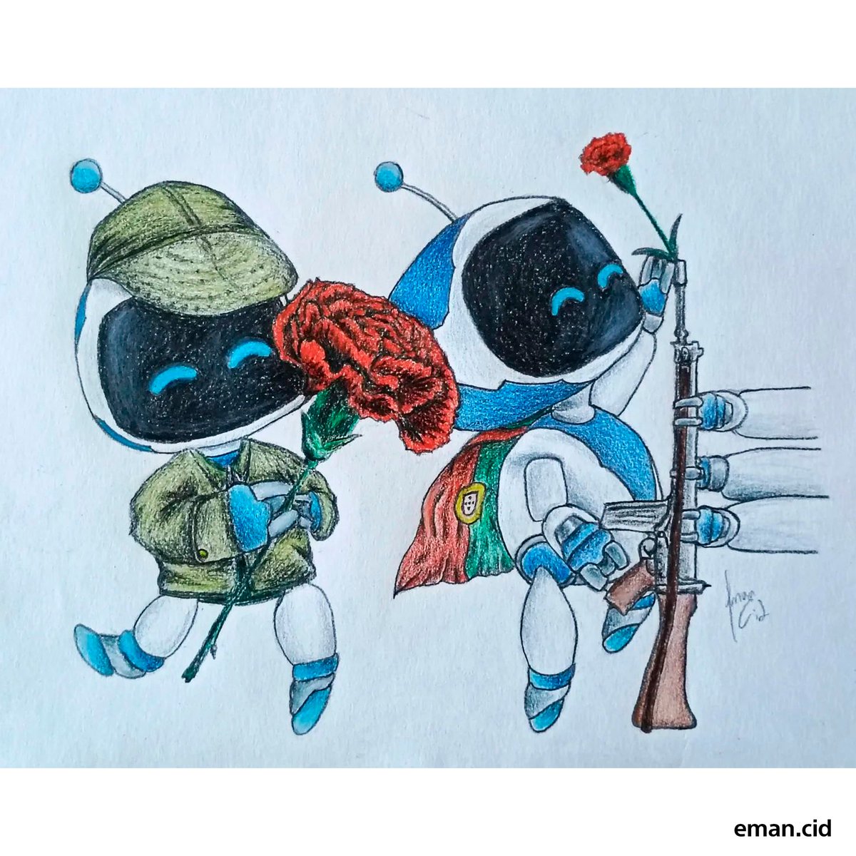 PlayStationPT's tweet image. As vossas participações no concurso de Fan Arts de ASTRO BOT foram INCRÍVEIS😍Estas são as melhores obras que nos chegaram para dar as boas-vindas ao Astro🤖Obrigado a todos pela vossa paixão e dedicação!

ARTISTAS: @MiltonAguiarArt, @half_works, @Fizz00Fizz e eman.cid…