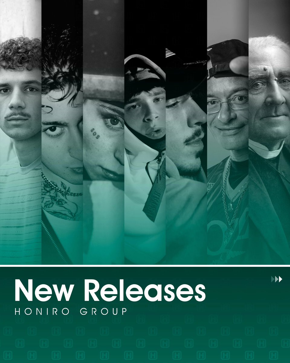 WEEK's RELEASES #honirogroup 

🎬 Spidy &amp; Biso "In Palio"
📀 polemica, Kasp "Bukowski"
📀 Ion feat. Gemitaiz &amp; Lamia "3k"
💿 Ciao sono Vale "XXX ep"
📀 Liszt, M°La Vecchia "Les Préludes"
🎨 Chico Ztk "Fuga da New York" (unique piece)