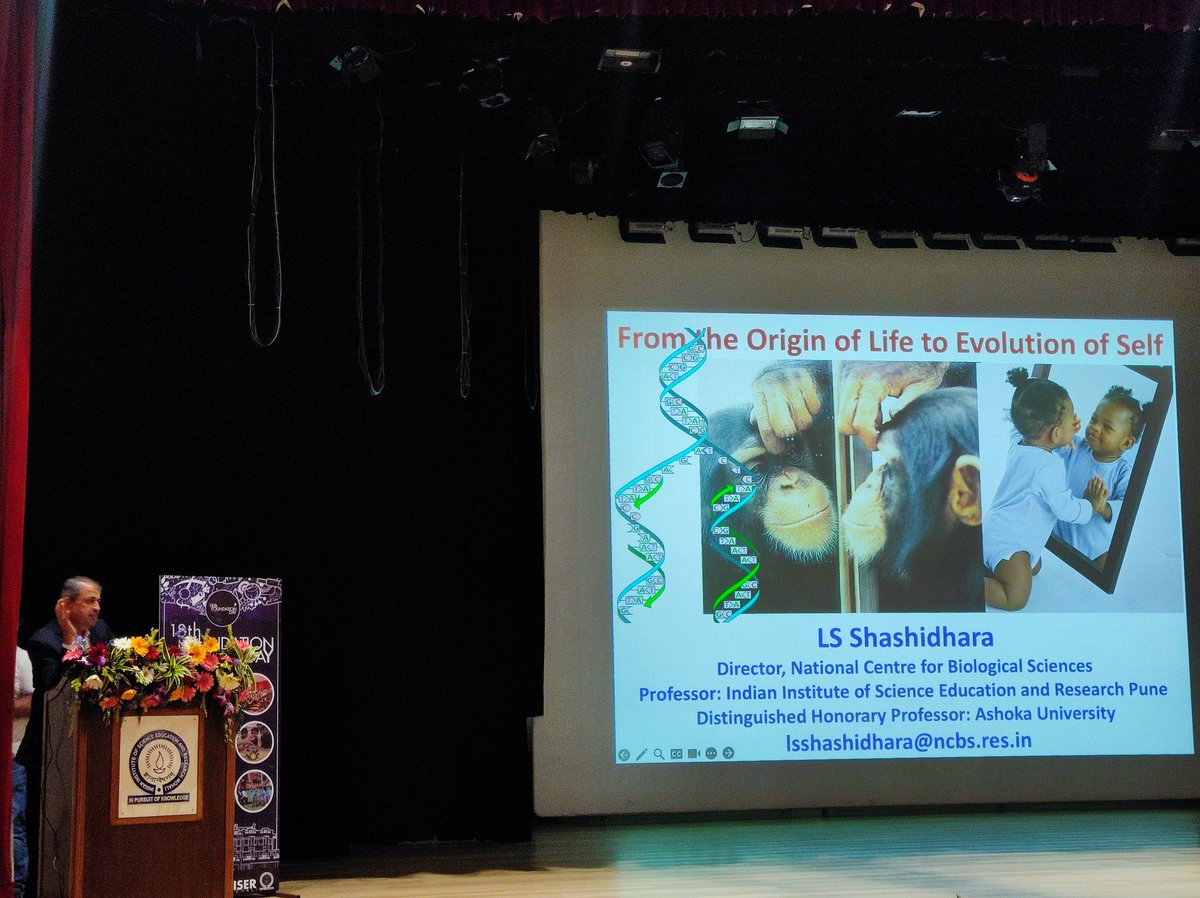 Foundation_Day_'s tweet photo. The Foundation Day Lecture by Prof. LS Shashidhara begins! 

@IISERMohali @NCBS_Bangalore https://t.co/D3vZjKfBy1