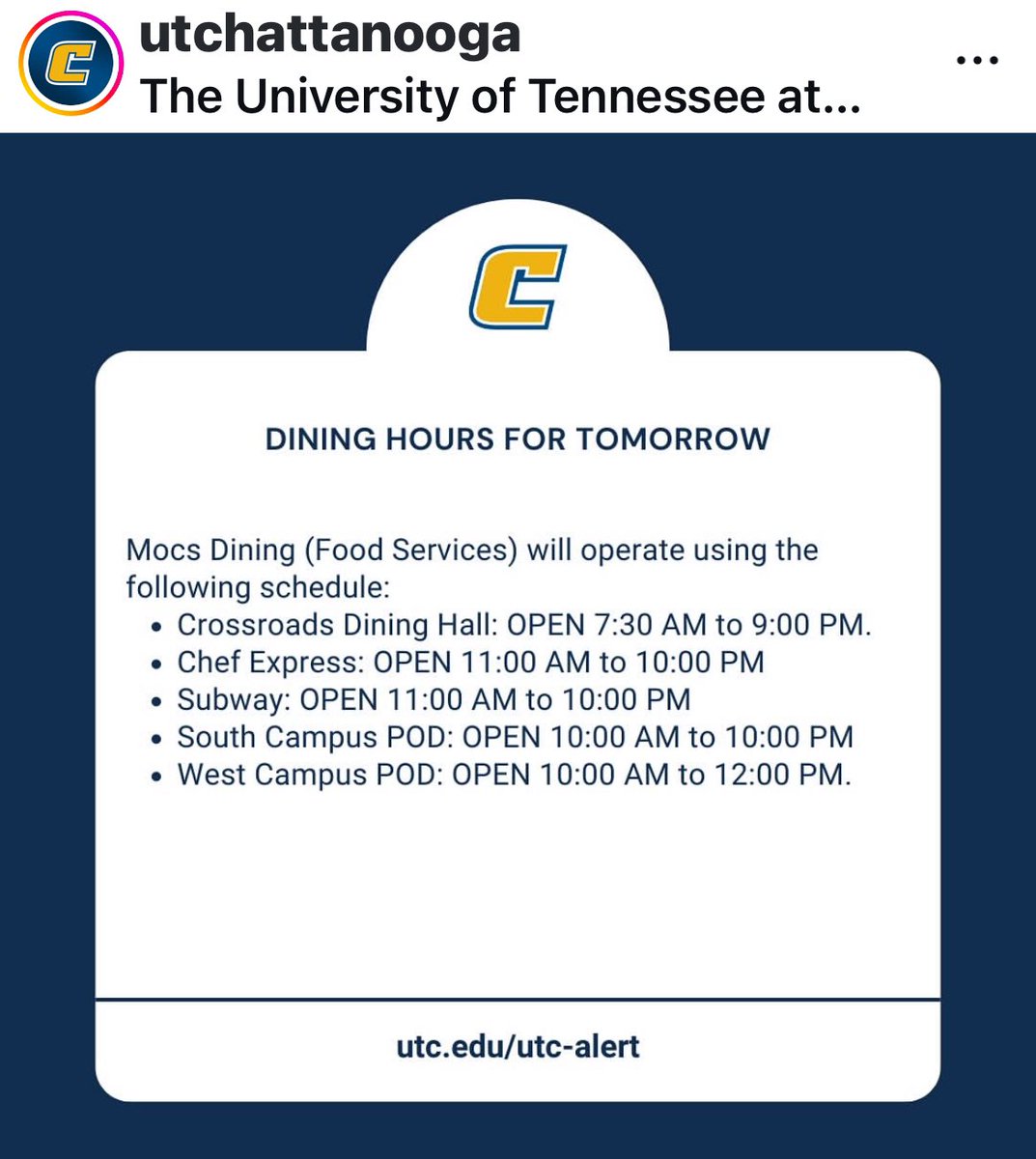 UTC Global tweet media