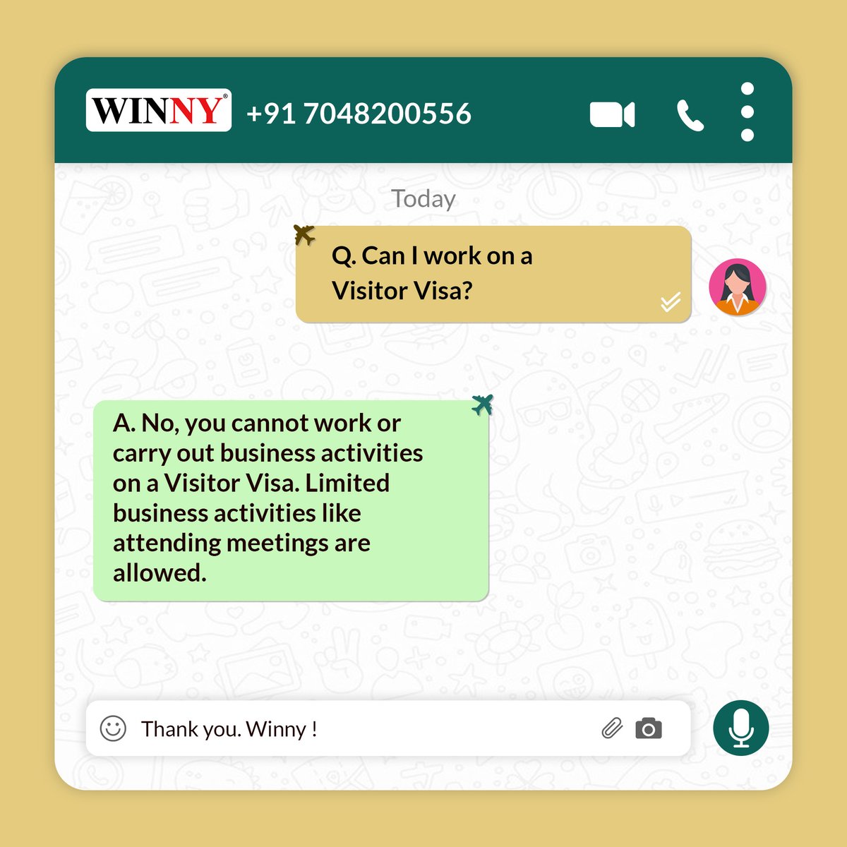 WinnyGroup's tweet photo. Get the facts straight! Check out our FAQs below! #FAQs #frequentlyaskedquestion #winnyimmigration https://t.co/iFN9qPeBDD