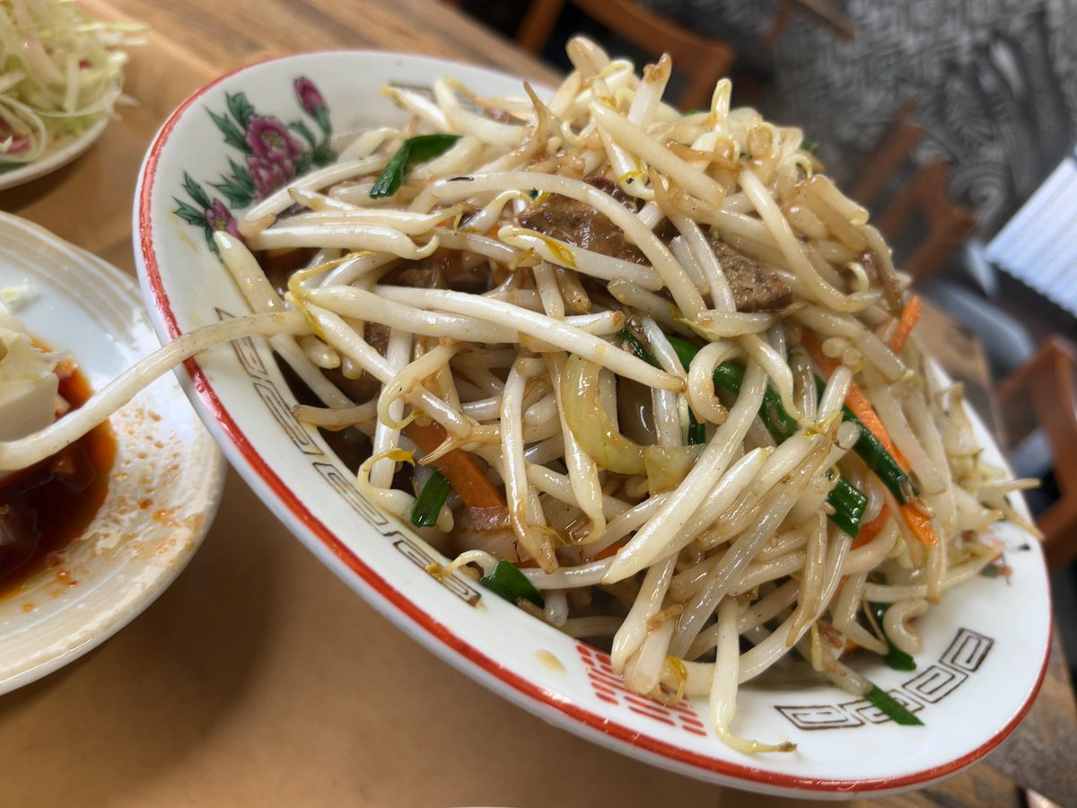 mi7330104's tweet photo. 飯山のイナリ食堂さん
ニラレバ定食＠1000円

＃飯山市　＃イナリ食堂 https://t.co/qIN5v8PD0u