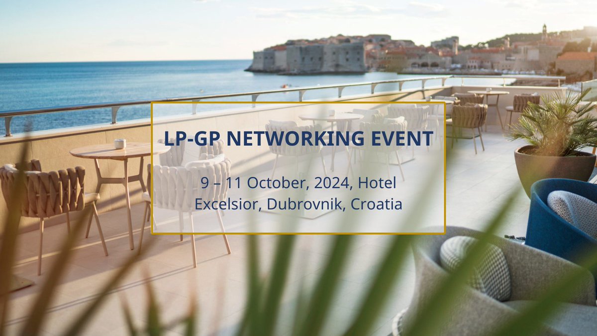 📷 Get ready to hear an exclusive panel discussion about LPs' perspectives on alternative investments! Join us on Thursday, October 10, at the LP/GP Networking Event 2024 in Dubrovnik, where leading industry professionals will share their insights! cvca.hr/lp-gp-networki…