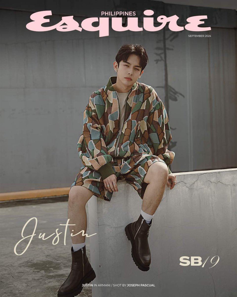 EsquirePH's tweet photo. For creative master Justin, the individuality of each SB19 member is crucial in ensuring that they have a unique yet cohesive sound.  Read the full story here: https://t.co/Qv4DVtW4WK
#SB19forEsquirePH #SB19 #SB19_JUSTIN
⁠ https://t.co/M3bFmrXACX
