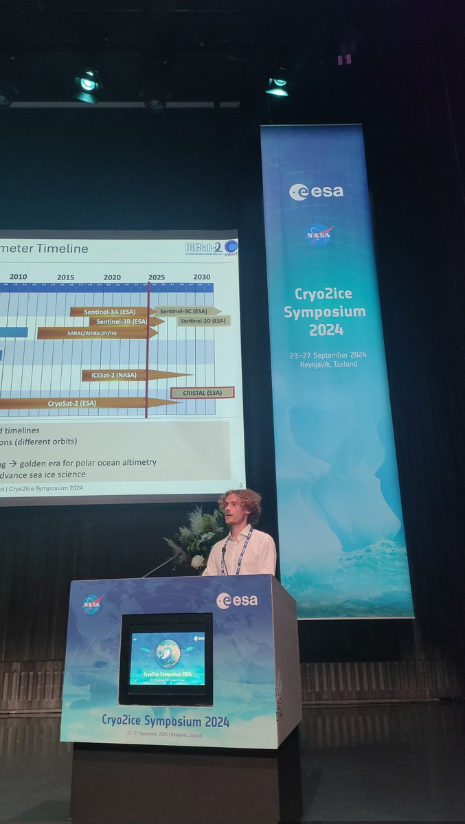 ESA's CryoSat mission (@esa_cryosat) on Twitter photo @TaniaGDCasal <a href="/PaoloCipollini/">Paolo Cipollini 🇪🇺🇮🇹🇬🇧</a> <a href="/albgarci/">Albert Garcia-Mondejar 🤔</a> <a href="/isardSAT/">isardSAT</a> <a href="/HSkourup/">Henriette Skourup</a> <a href="/DTUcryo/">DTU Cryoshere</a> <a href="/NASAJPL/">NASA JPL</a> <a href="/malmcmillan/">Malcolm McMillan</a> <a href="/CPOM_news/">CPOM</a> Reint Fischer of <a href="/UofMaryland/">Univ. of Maryland</a> now with a look at the added value of SWOT for sea ice mapping
Can help understand the capabilities of dual frequency altimetry, crossovers with ICESat-2... @TaniaGDCasal <a href="/PaoloCipollini/">Paolo Cipollini 🇪🇺🇮🇹🇬🇧</a> <a href="/albgarci/">Albert Garcia-Mondejar 🤔</a> <a href="/isardSAT/">isardSAT</a> <a href="/HSkourup/">Henriette Skourup</a> <a href="/DTUcryo/">DTU Cryoshere</a> <a href="/NASAJPL/">NASA JPL</a> <a href="/malmcmillan/">Malcolm McMillan</a> <a href="/CPOM_news/">CPOM</a> Reint Fischer of <a href="/UofMaryland/">Univ. of Maryland</a> now with a look at the added value of SWOT for sea ice mapping
Can help understand the capabilities of dual frequency altimetry, crossovers with ICESat-2...