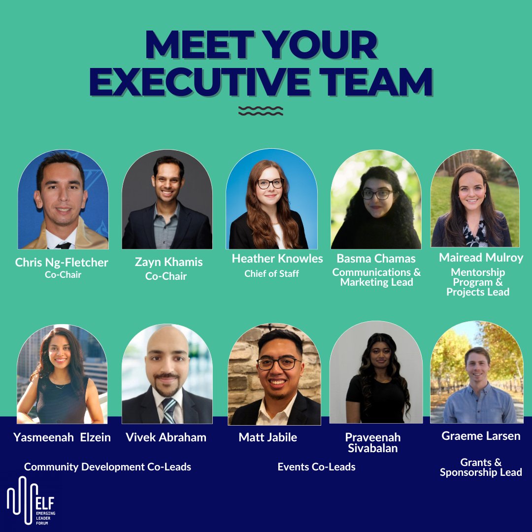 EmergingLeaderF's tweet image. Meet your new exec team!
To learn more, check out our website: emergingleaderforum.org/leadership