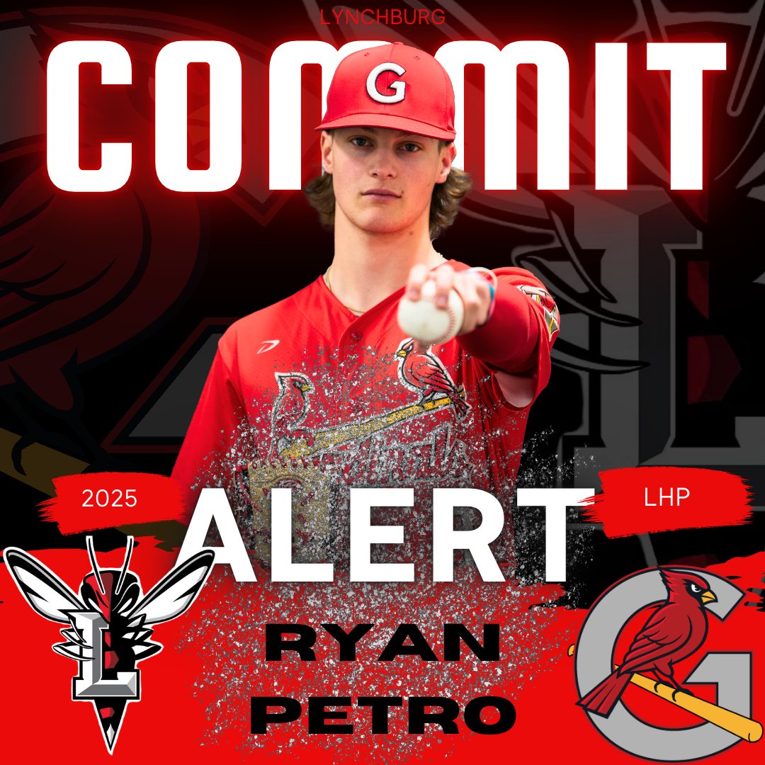G_villeBaseball's tweet photo. Congrats to our guy @RyanPetro18 on his commitment to @LynchburgBaseBl. He's been working his butt off and we're excited to see him in the spring and at the next level! https://t.co/wRQR2hRrMA