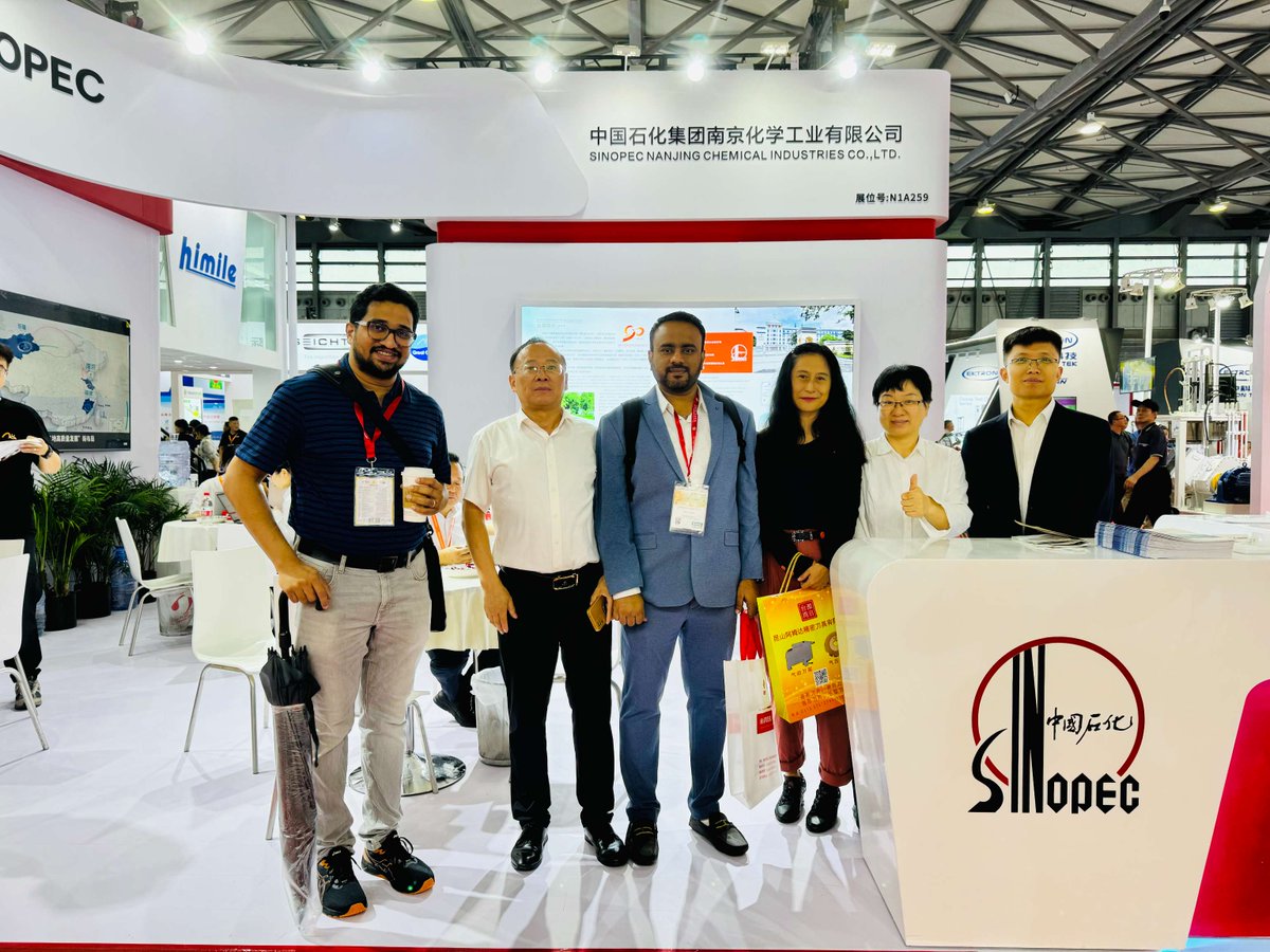 KemipexOfficial's tweet image. The #Kemipex team had a successful experience at #RubberTech in Shanghai, China. 

For more information about our company and products, visit ow.ly/xNvn50Tv2uL or email us at info@kemipex.com! 💻

#IndustryInnovation #RubberTechExpo #ShanghaiEvents
