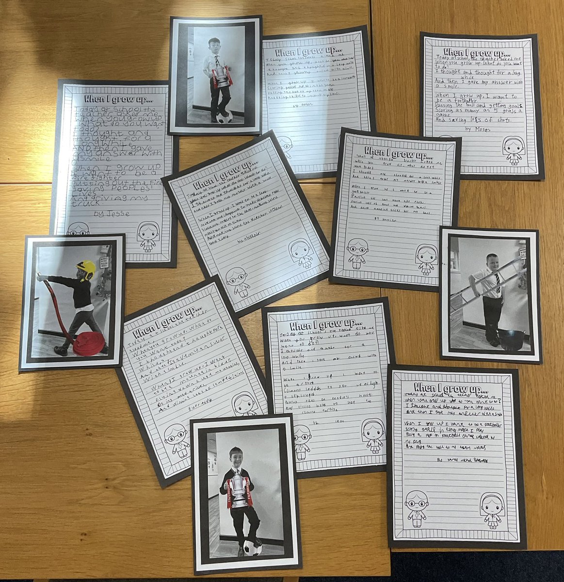 This week we thought about what we would like to do when we grow up and wrote poems about our future jobs 😁#fpswenglish