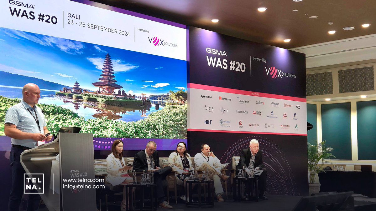 TelnaGlobal's tweet image. That is a wrap on GSMA WAS#20!
Our team was delighted to connect with other industry experts for inspiring discussions.
A key highlight was our presentation at the Innovator &amp;amp; New Actors Session all about the promising opportunities represented by Travel eSIM.

#Telna #WAS20