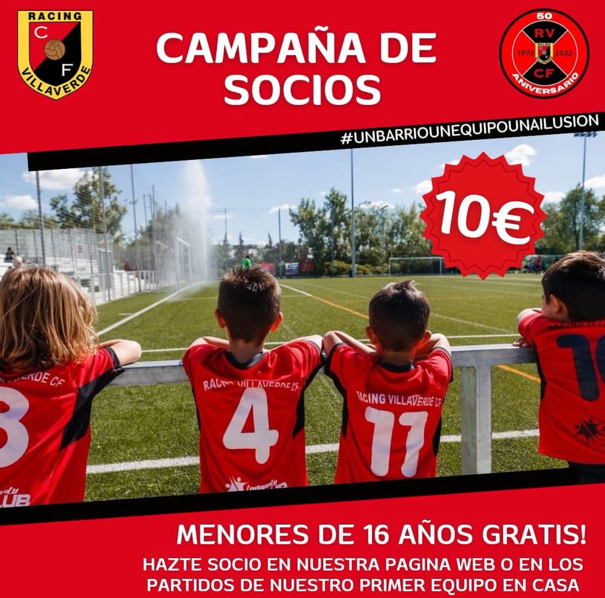 !YA ESTAMOS DE VUELTA CON LA CAMPAÑA DE SOCIOS 24/25!
Ya tenéis disponibles los abonos para esta temporada, es muy fácil haceros con uno de ellos. 
Aprovechad la oportunidad para uniros a esta gran familia.
¡No dudéis en preguntarnos!🔴⚫️