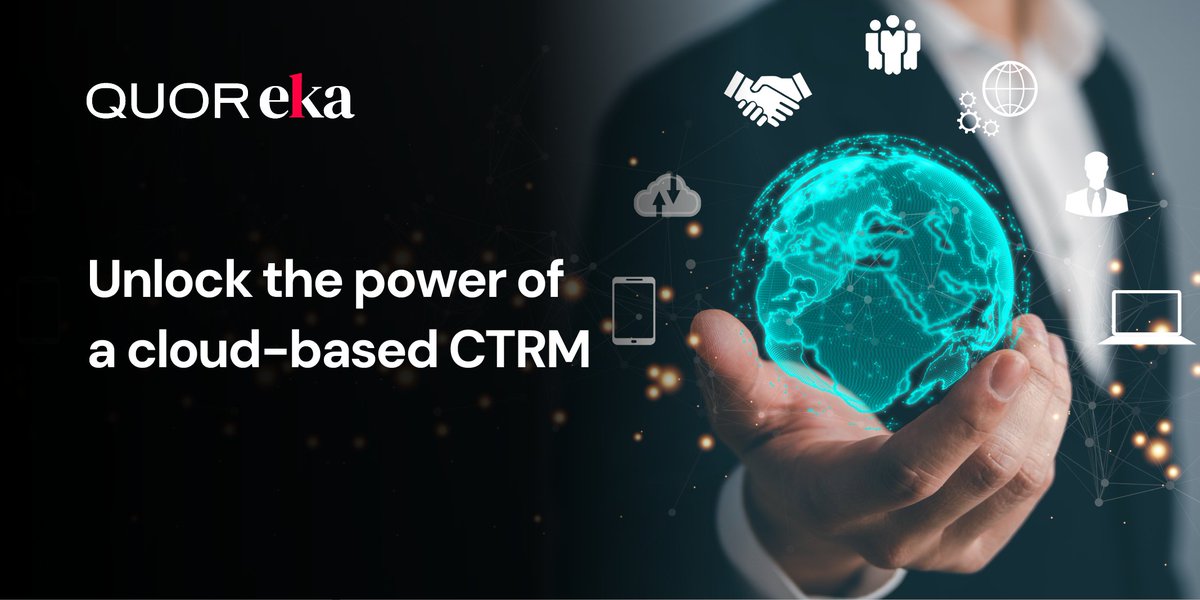 Eka Software Solutions (@ekasoftware) on Twitter photo Transform your CTRM with 5 key considerations for a cloud solution that boosts agility, scalability, and future-readiness. Download our brochure and drive your digital transformation!
Read more- eka1.com/e-books/5-cons…
#CTRM #CloudSolutions #EkaSoftware Transform your CTRM with 5 key considerations for a cloud solution that boosts agility, scalability, and future-readiness. Download our brochure and drive your digital transformation!
Read more- eka1.com/e-books/5-cons…
#CTRM #CloudSolutions #EkaSoftware