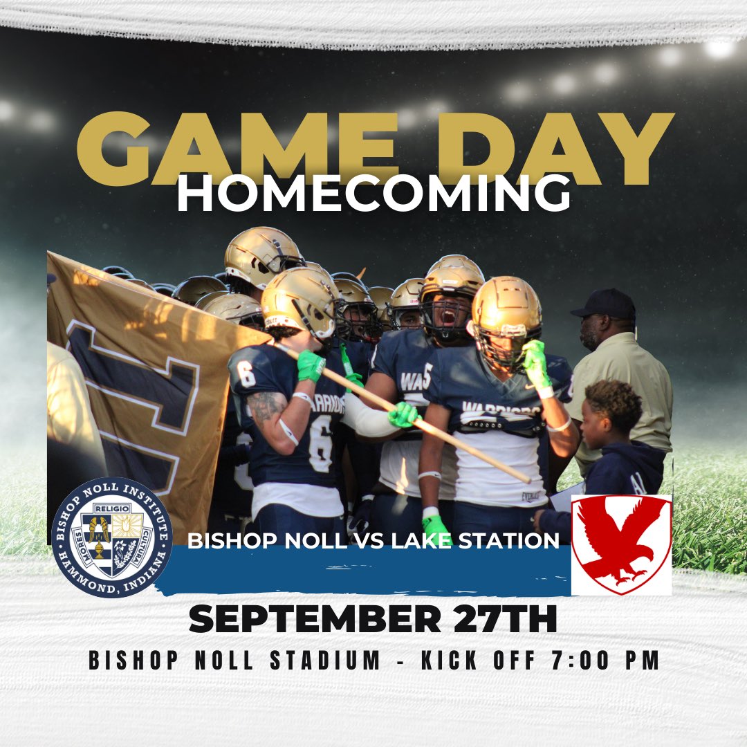 NollFootball's tweet photo. Homecoming Game! Let’s go! https://t.co/sHkolFXdCM