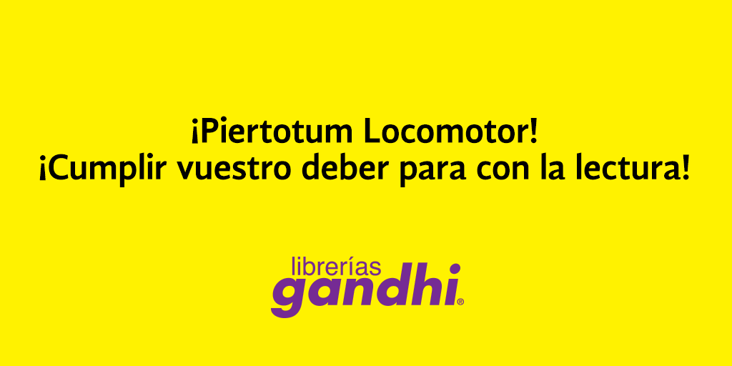 LibreriasGandhi's tweet photo. ¡Siempre quise hacer ese hechizo! Gracias por cuidar de Hogwarts, profesora McGonagall. #MaggieSmith https://t.co/qgRwItiQPT