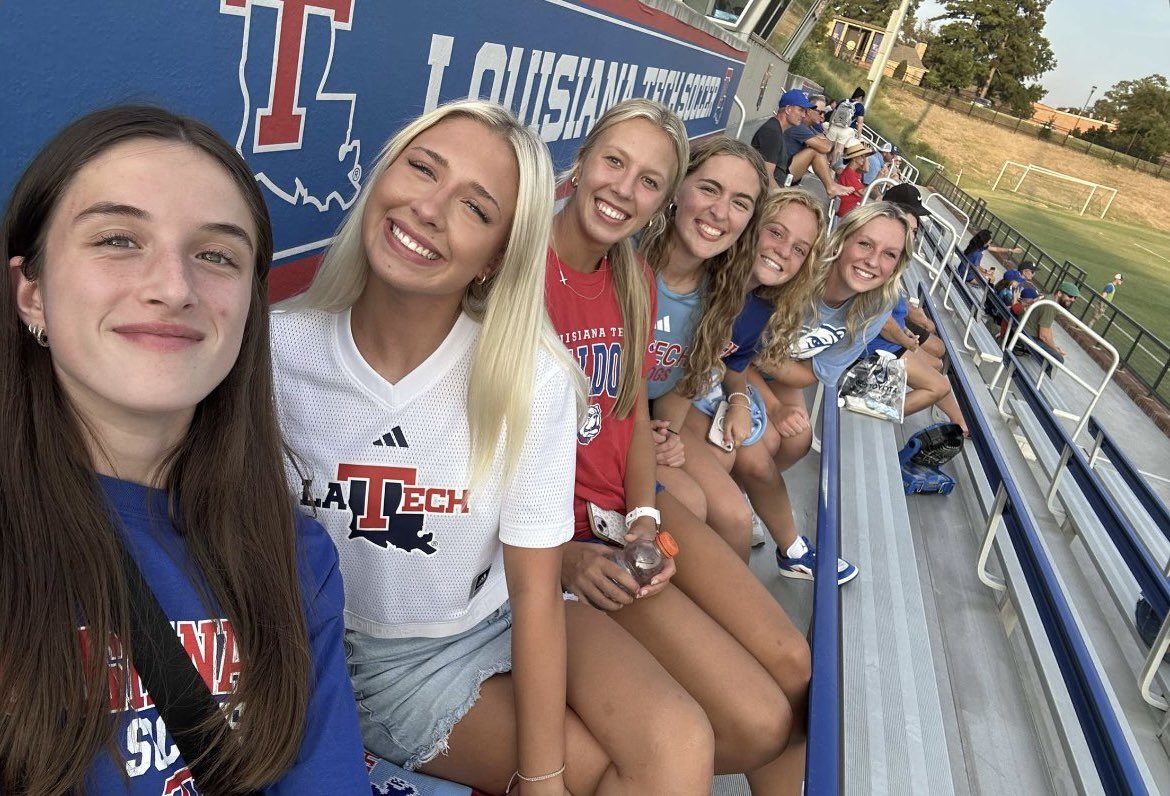 Charlotte Woodward ⎮GA⎮Forward⎮ 2025 (@charwoodward5) on Twitter photo 1 year ago today I announced my commitment to <a href="/LATechSOC/">LA Tech Soccer ⚽</a> and in 300+/- days I’ll be reporting & get to officially call these phenomenal ladies my teammates!!
Cannot wait! 🐶⚽️💙🩵❤️
#barklouder #everloyalbe #HBTD
👯♀️👯♀️👯♀️ <a href="/AnsleyIttel/">Ansley Ittel</a> <a href="/reaganaroberts/">Reagan Roberts</a> <a href="/AveryJacobs2025/">Avery Jacobs</a> 1 year ago today I announced my commitment to <a href="/LATechSOC/">LA Tech Soccer ⚽</a> and in 300+/- days I’ll be reporting & get to officially call these phenomenal ladies my teammates!!
Cannot wait! 🐶⚽️💙🩵❤️
#barklouder #everloyalbe #HBTD
👯♀️👯♀️👯♀️ <a href="/AnsleyIttel/">Ansley Ittel</a> <a href="/reaganaroberts/">Reagan Roberts</a> <a href="/AveryJacobs2025/">Avery Jacobs</a>