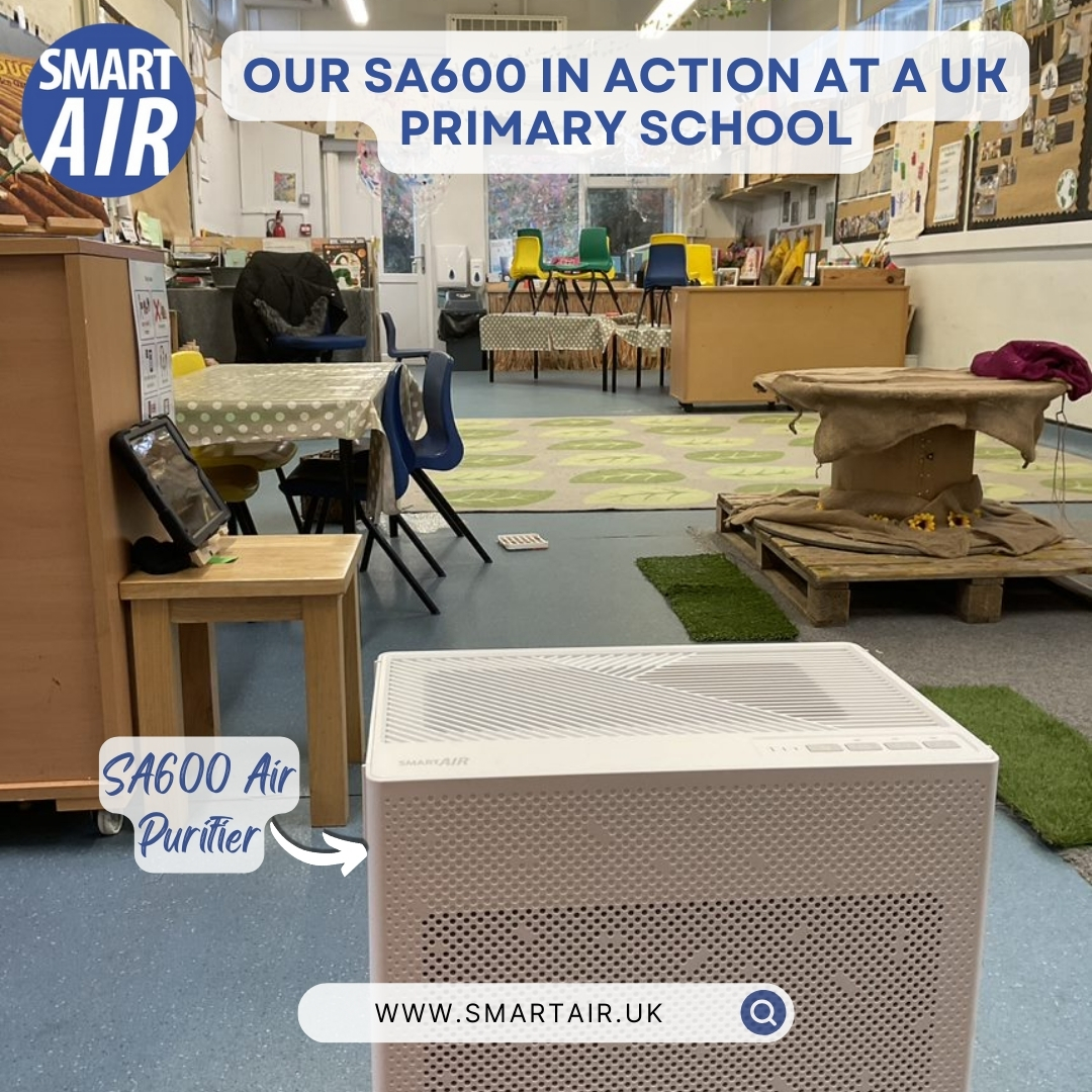 SmartairUk's tweet photo. Clean air in schools boosts focus &amp; well-being! 🌬️ The SA600 air  purifier tackles indoor pollution, ensuring healthier environments for students. 

Breathe easy, learn better!

Shop  SA600: https://t.co/CzMsFgINEc

#CleanAir #SmartAir https://t.co/FjhBrc8B7J