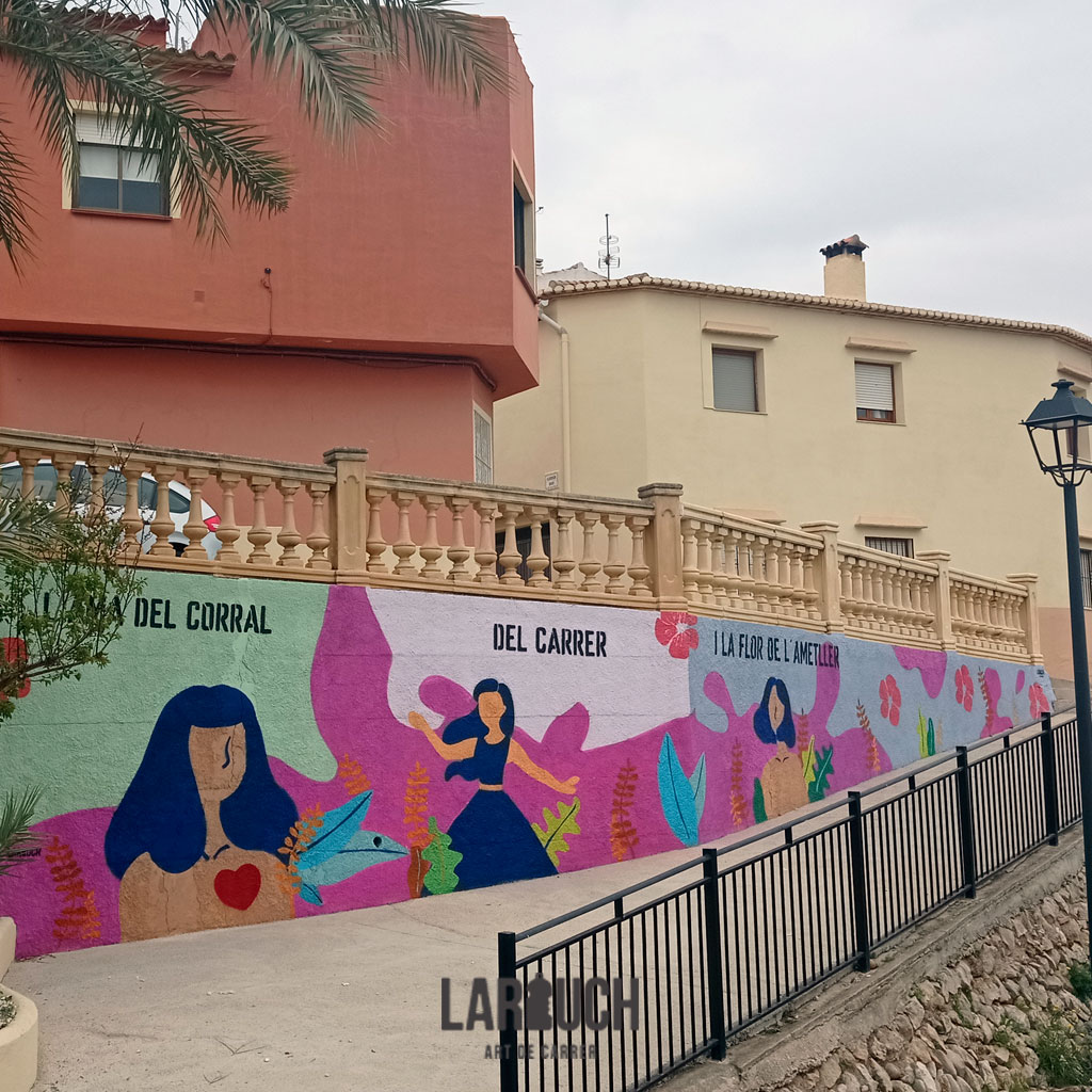 Larouchart's tweet photo. Donar color a les parets i pintar els pobles de la Marina i del costat. Treballet de fa uns anys per als amics de Alcalalí. #Larouch #ArtDeCarrer #Alcalalí #Feslalí https://t.co/QzX0H8q9k0
