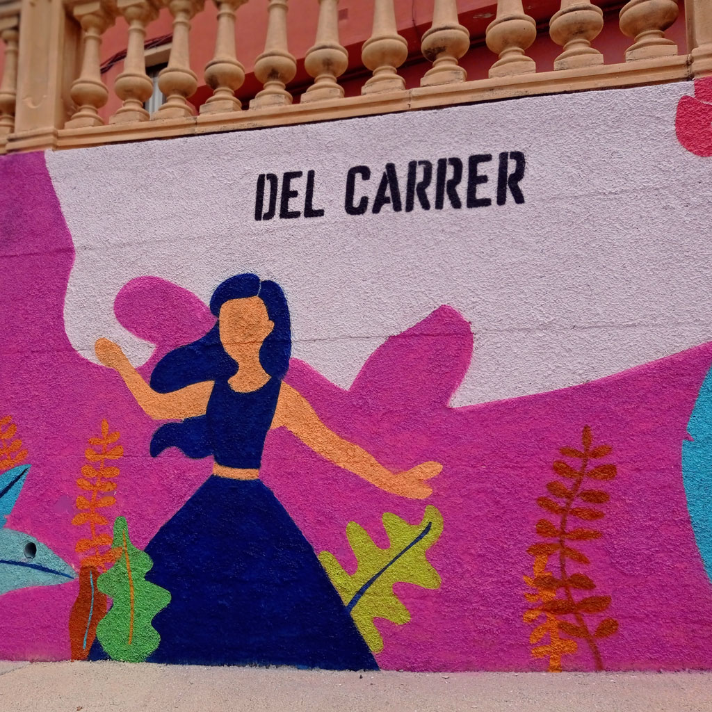 Larouchart's tweet photo. Donar color a les parets i pintar els pobles de la Marina i del costat. Treballet de fa uns anys per als amics de Alcalalí. #Larouch #ArtDeCarrer #Alcalalí #Feslalí https://t.co/QzX0H8q9k0