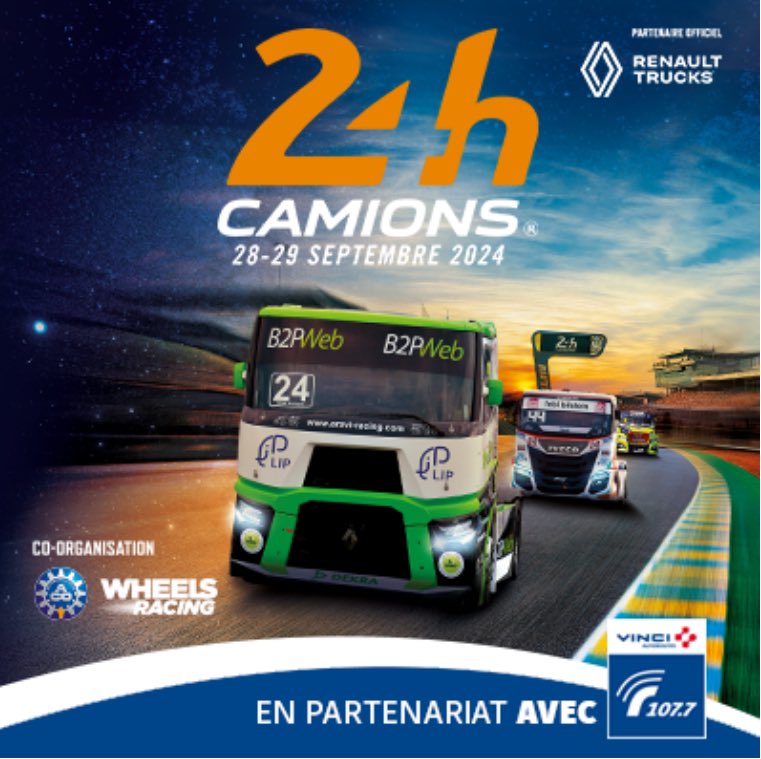 isabelle1077's tweet photo. Émission spéciale Les Routiers Sont Toujours Aussi Sympas en direct des 24h Camions sur le circuit Bugatti au Mans avec Sébastien PONCHELET et de nombreux invités samedi 28 septembre de 10h à midi. Un partenariat @Radio1077 https://t.co/BKZt7cFcCo