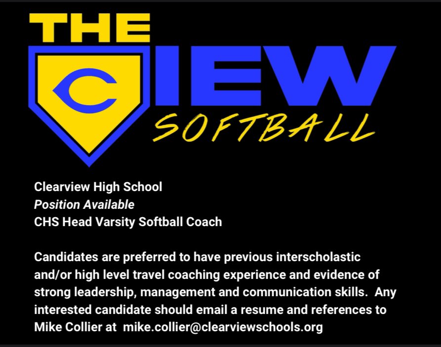 Clearview Softball tweet media