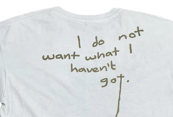 CherMarieSmith's tweet photo. @ThatEricAlper I do not want what I haven't got

My fave concert tee ever. I wore it to shreds. https://t.co/sYC45uku5T