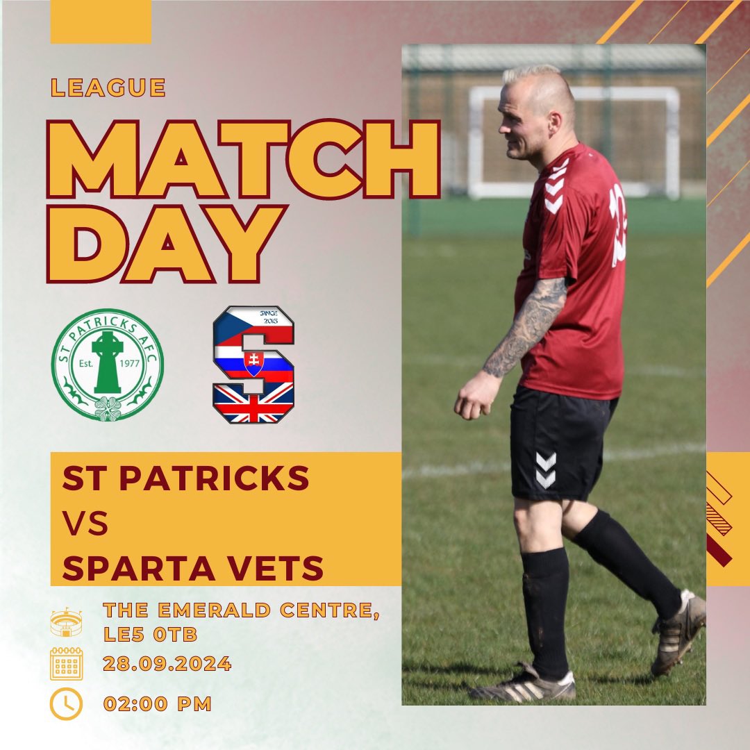 🔴🟡 WEEKEND FIXTURES 🟡🔴

We have another 2 match weekend with both the 1st &amp; veterans side in action! 

1st team make the trip to Kilworth, whilst our vets are also on the road again this week to Pats! 

Both matches kick off at 14:00 tomorrow with all welcome! 

#UTS